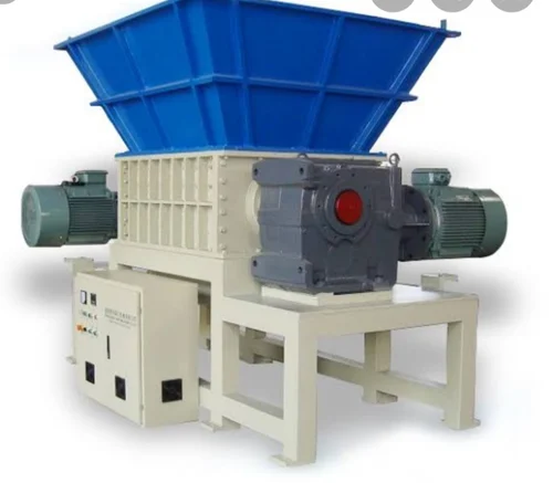 Double Shaft Organic Waste Shredder Machine